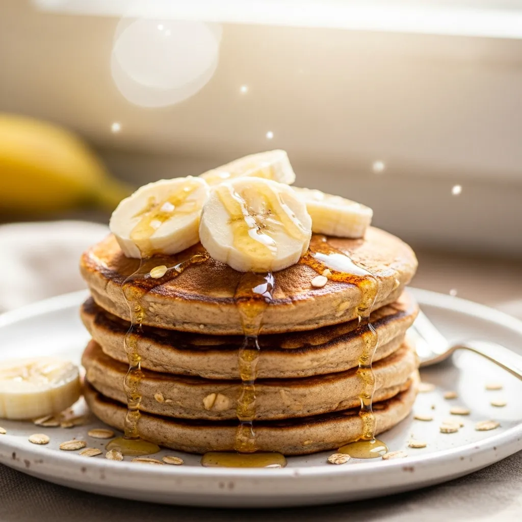 Panqueca Banana e Aveia