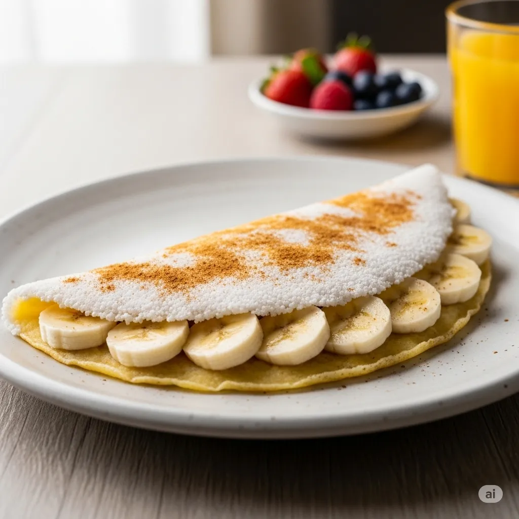 Crepioca de Banana